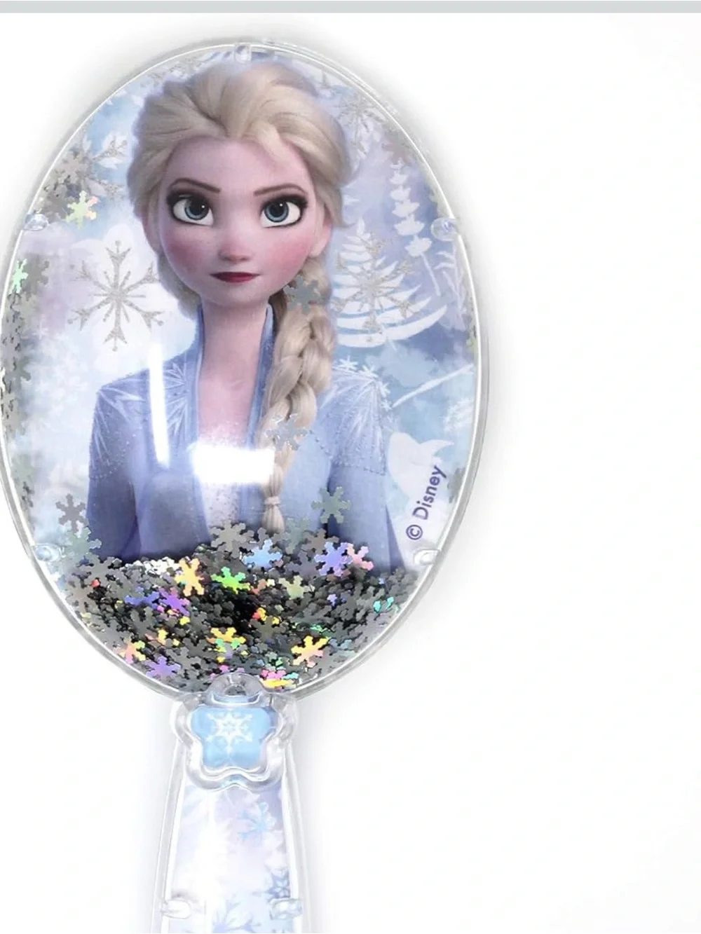 Disney Elsa Sparkle Snowflake Hand BRUSH  - Light Blue NWT
